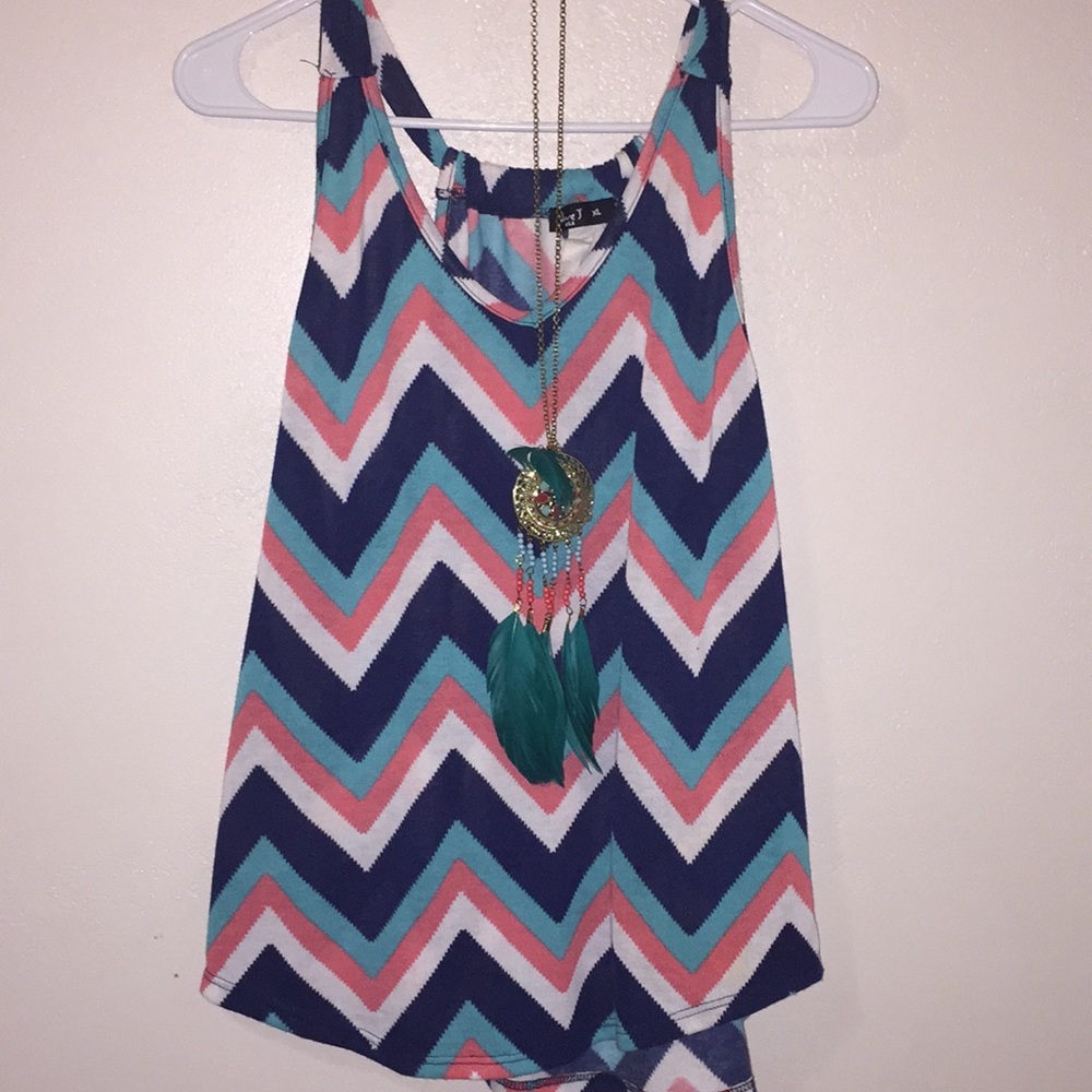 a cute chevron tank top